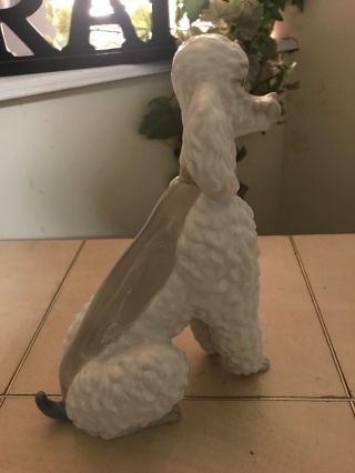 Lladro Poodle 325.  13 Old & Very Rare Dog Fast $2800