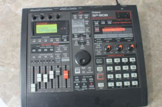 Vintage Roland Sp - 808 Pro Groove Sampler Desktop Sequencer