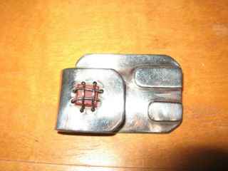 Vintage Sam Kramer Modernist Dimensional Sterling Silver Brooch/Pin 7