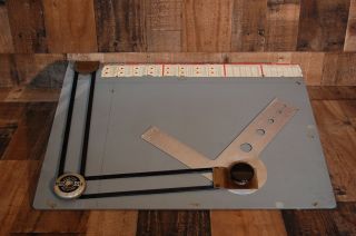 Vintage Drafting Table,  Portable Replogle Drafting Table,  Portable Drawing Table