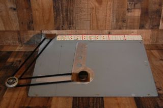 Vintage Drafting Table,  portable Replogle drafting table,  portable drawing table 2