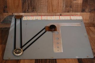 Vintage Drafting Table,  portable Replogle drafting table,  portable drawing table 3