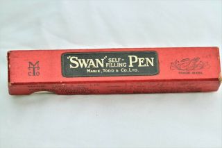 Vintage SWAN SF E444 Eternal - Self Filling - Fountain Pen - UK - C1933 8