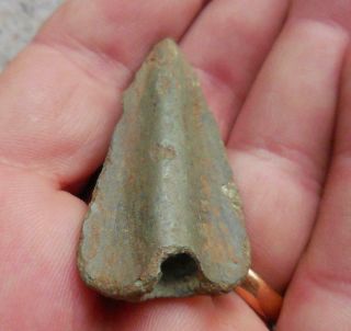 British Bronze Age Arrowhead Found Wetwang Yorkshire 1000 Bc 3000 Yrs Old