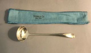Rat Tail By Tiffany & Co.  Sterling Silver Sauce Ladle Long Handle 7 1/4 "