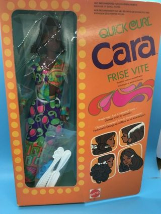 Canadian 1974 Era Quick Curl Cara Doll Mod Vintage Barbie Steffie Face Nrfb