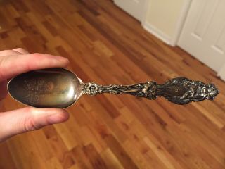Antique Sterling Silver Souvenir Spoon