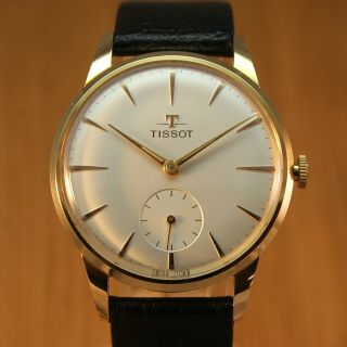 1961 Tissot Gent’s Vintage Swiss Watch / Gold Ptd / Fully Serviced – Immaculate