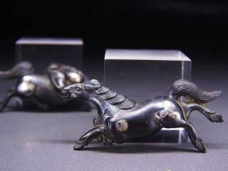 Fine MENUKI 18 - 19th C Japanese Edo Antique Koshirae fitting “Horse“ e823 4