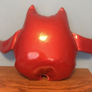 Rare Vintage 1960 ' s Red Sparkle Kustom Kat Uniroyal Nauga Monster - 5