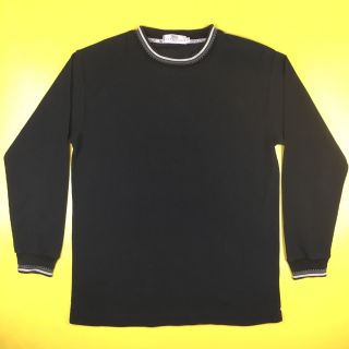 Vintage Balenciaga Mens 5 Large Long Sleeve Shirt Crewneck Black Rare