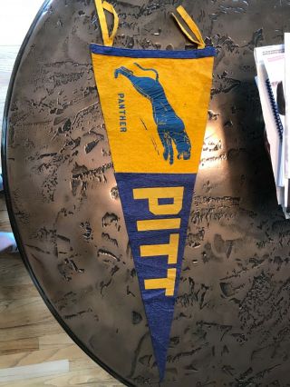 Wow Early 1900s Pitt Pittsbugh Vintage Rare Pennant