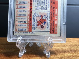 1957 Topps 95 Mickey Mantle PSA 8 NM - MT OC Vintage HOF Yankees 6