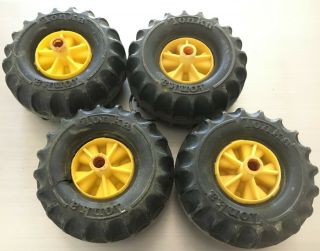 Tonka Road Grader tires and wheels 3