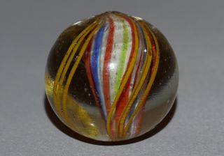 Vintage Marbles Shooter Solid Core J/o 3/4 " - 19.  9mm