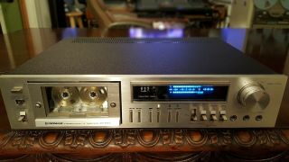 Vintage Pioneer CT - F615 Cassette Deck and Running Well 4