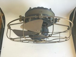 Vintage Pancake General Electric Alternating Current Fan - Type A - No 122232 2