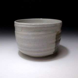 FB16: Japanese Pottery Tea bowl by Famous potter,  Shokichi Taniguchi,  Peony 4