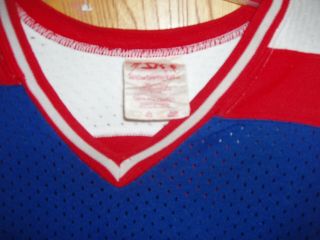 Authentic Vintage Sherbrooke Jets Tom Gibson Hockey Jersey Size XL SHI 5