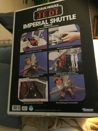 Vintage Star Wars Return of the Jedi Imperial Shuttle Vehicle 4