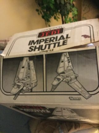 Vintage Star Wars Return of the Jedi Imperial Shuttle Vehicle 5