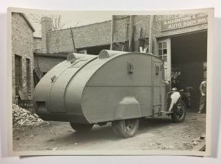 Four Vintage Photographs of General Motors Truck Armored Car WW2 5