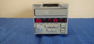 Vintage Denon Model Dn - 961fa Cd Player From Radio Station Broadcasting