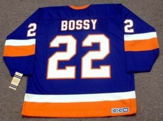Mike Bossy York Islanders 1982 Ccm Vintage Throwback Nhl Hockey Jersey