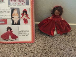 Vintage Nancy Ann Doll Molded Sock Bang Winter Bisque Pudgy Nasb Very Rare