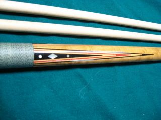 Joss vintage Gold letter cue with 2 shafts.  Never before and very rare J - 14 5