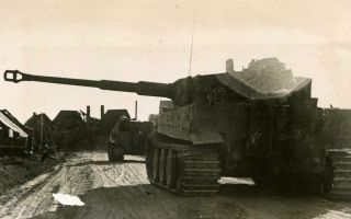 Ww2 Tiger Tank 312 Russian Front Type 1 Press Photo 1944