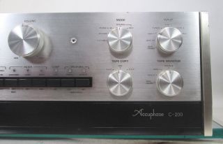 VINTAGE ACCUPHASE C200 C - 200 STEREO CONTROL PREAMPLIFIER 2