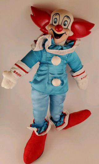 Vintage Collectible 1995 Bozo The Clown Plush Toy By Larry Harmon Pictures