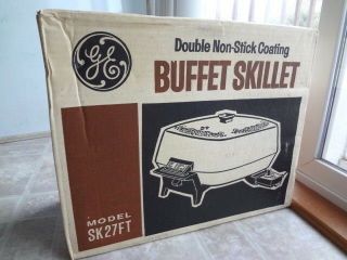 General Electric Vintage Buffet Electric Skillet (made In Usa) -
