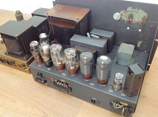 Vintage GEC KT66 Valve Amplifier For Leak 12.  1,  Quad,  Lowther,  tannoy 2