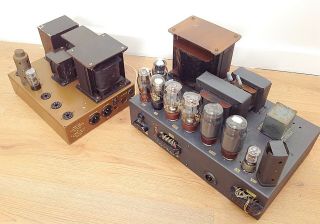 Vintage GEC KT66 Valve Amplifier For Leak 12.  1,  Quad,  Lowther,  tannoy 3