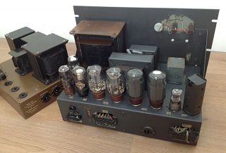 Vintage GEC KT66 Valve Amplifier For Leak 12.  1,  Quad,  Lowther,  tannoy 8