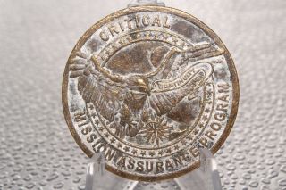 VINTAGE CIA Critical Mission Assurance Program Challenge Coin 5