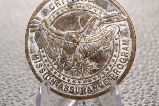 VINTAGE CIA Critical Mission Assurance Program Challenge Coin 8