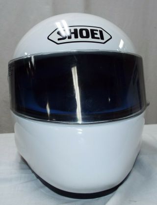 Vtg 1997 SHOEI X - Four Light Auto/F1 Indy RACING HELMET Size Medium X - 4 3