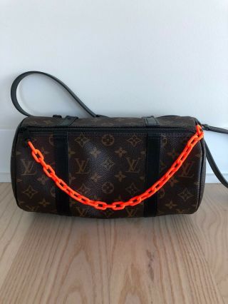 Rare Louis Vuitton Mini Polochon Papillon Lv Monogram Prism Virgil Abloh Keepall