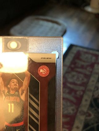 2018 - 19 Prizm TRAE YOUNG Silver FULL AUTO VERY RARE 1/1? 8