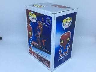 Funko Pop Marvel The Spider - Man 15 2012 SDCC Metallic LTD 480 Grail Rare 7