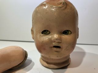 Vintage Baby Doll Head And Arm Posessed?