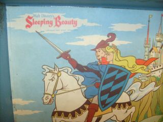 Vintage Walt Disney ' s Sleeping Beauty Record Player - 226 Spear Products Conn. 7