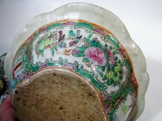 Late 19thC Chinese Famille Rose Medallion Oval Casserole Polychrome Enamels 8