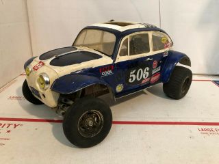 Tamiya Sand Scorcher Rc 1/10 Off Road Buggy Vintage 1986 Rolling Parts Chassis