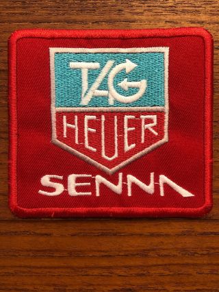 Vintage Patch - Tag Heuer - Senna - Rare