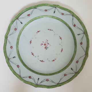 Antique Chinese Porcelain 18th Century Famille Rose Plate 4