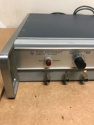 Hp 8708a Synchronizer Vintage Rare